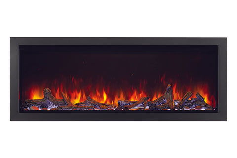 Image of Napoleon Astound 74 inch Smart Built-In Wall Mount Electric Fireplace Insert - Linear Modern Fireplace - NEFB74AB
