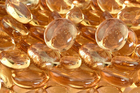 Image of Napoleon Topaz Glass Beads Media
