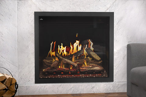 Image of Napoleon Elevation X 36 LCD Virtual Built-In Electric Fireplace - Digital Firebox Insert NEFB36LCD-MF