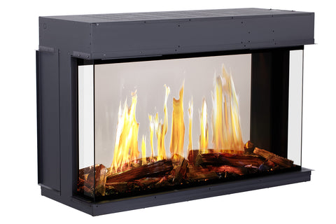 Image of Modern Flames Nova Clear 48 inch Virtual Built-In See Through Electric Fireplace NOVA48-CLR