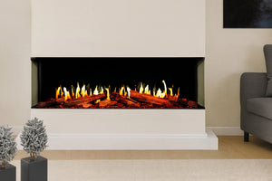 Modern Flames Orion V2 Multi-Sided 52-inch Heliovision Virtual Smart Built In Electric Fireplace - OR52-MULTI-V2