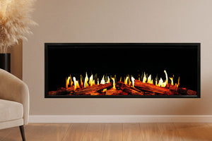 Modern Flames Orion Slim V2 60 Inch Heliovision Virtual Recessed Wall Mount Electric Fireplace - OR60-SLIM-V2