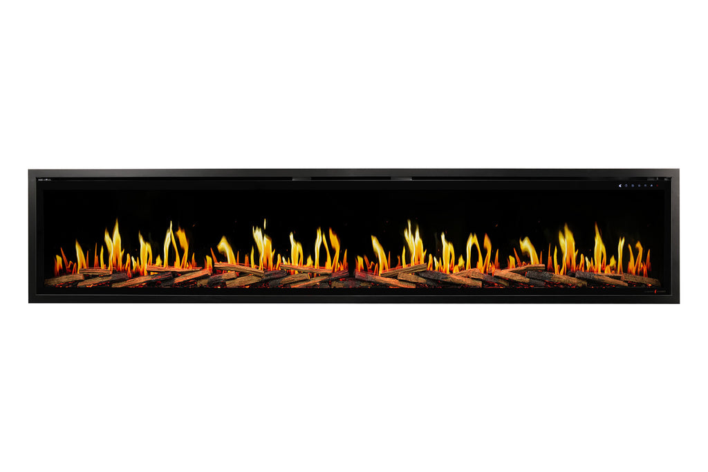 Modern Flames Orion Slim V2 Heliovision Virtual Recessed Wall Mount Electric Fireplace - OR-SLIM-V2