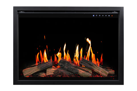 Image of Modern Flames Orion Traditional V2 Heliovision Virtual Smart Built In Electric Fireplace - Firebox Insert - OR-TRAD-V2