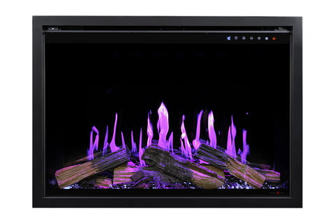 Image of Modern Flames Orion Traditional V2 Heliovision Virtual Smart Built In Electric Fireplace - Firebox Insert - OR-TRAD-V2