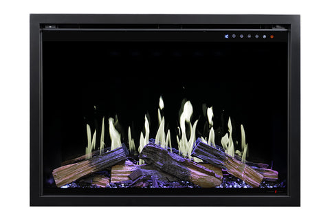Image of Modern Flames Orion Traditional V2 Heliovision Virtual Smart Built In Electric Fireplace - Firebox Insert - OR-TRAD-V2