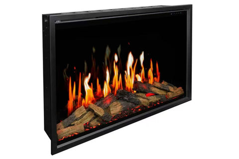 Image of Modern Flames Orion Traditional V2 Heliovision Virtual Smart Built In Electric Fireplace - Firebox Insert - OR-TRAD-V2