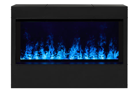 Image of Dimplex 45 Inch Opti-Myst Pro RGB 1000 Built-In Water Vapor Electric Fireplace - CBX1000-AM - GBF1000-PRO
