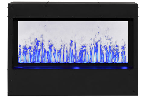 Image of Dimplex 45 Inch Opti-Myst Pro RGB 1000 Built-In Water Vapor Electric Fireplace - CBX1000-AM - GBF1000-PRO