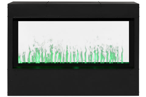Image of Dimplex 45 Inch Opti-Myst Pro RGB 1000 Built-In Water Vapor Electric Fireplace - CBX1000-AM - GBF1000-PRO