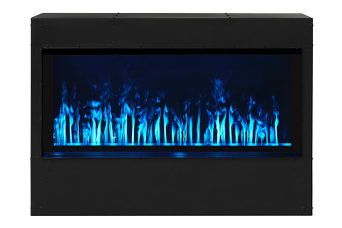 Image of Dimplex 45 Inch Opti-Myst Pro RGB 1000 Built-In Water Vapor Electric Fireplace - CBX1000-AM - GBF1000-PRO