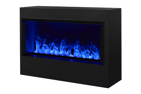 Image of Dimplex 45 Inch Opti-Myst Pro RGB 1000 Built-In Water Vapor Electric Fireplace - CBX1000-AM - GBF1000-PRO