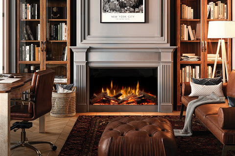 Image of Dimplex Ignite Quest 48 inch Smart Built-In Electric Firebox - Electric Fireplace QST48 500005301