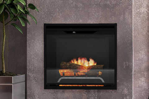 Image of Dimplex Revillusion 24 inch Built In Electric Fireplace Black - Firebox - REV24-BL 500005446