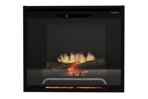 Dimplex Revillusion 30 inch Built-In Electric Firebox w/ Glass and Plug Kit | Black