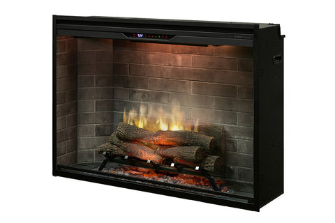 Image of Dimplex Revillusion 42 inch Built In Electric Fireplace Neutral Brick - Firebox - REV42-NB 500005139