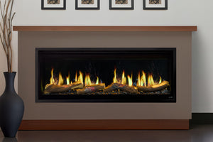 SimpliFire Boyd 68 inch Ready to Finish Mantel Package with Allusion Edge Electric Fireplace