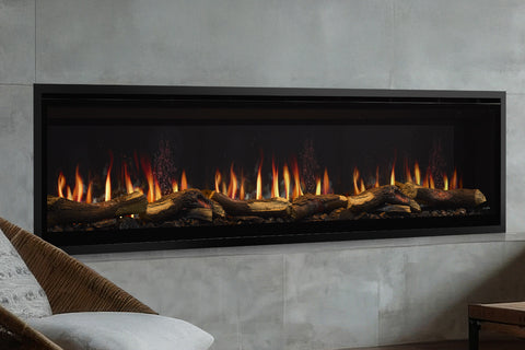Image of SimpliFire Allusion Edge 78 Inch Smart Virtual Digital Electric Fireplace - SF-ALLE78