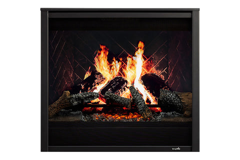 Image of SimpliFire Inception 36-in Traditional Virtual Smart Electric Fireplace - SF-INC36 Firebox