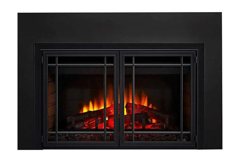 Image of Hearth & Home SimpliFire 35 inch Electric Fireplace Insert SF-INS35 - SimpliFire Electric 35'' Firebox Small Trim Doors