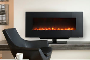 Open Box Hearth & Home SimpliFire 38'' Wall Mount Freestanding Electric Fireplace
