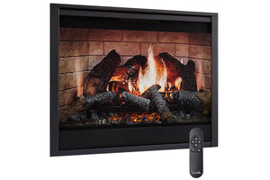 SimpliFire Inception 36'' Traditional Smart Electric Fireplace | Folio Front