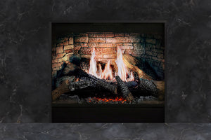 SimpliFire Inception 36-in Traditional Virtual Smart Electric Fireplace - SF-INC36 Firebox