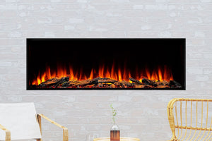 SimpliFire Forum 55'' Outdoor Built-in Electric Fireplace