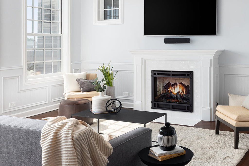 SimpliFire Inception 36-in Smart Electric Fireplace | Halston Front ...