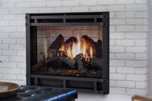 SimpliFire Inception 36-in Traditional Virtual Smart Electric Fireplace with Halston Front - SF-INC36 Firebox