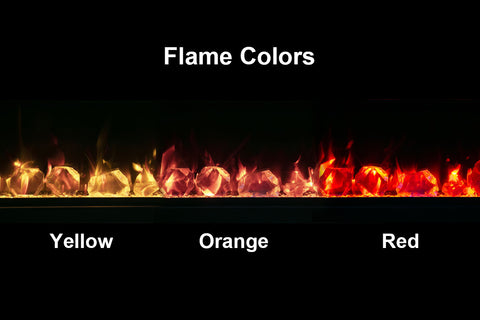 Image of Amantii Traditional Lumina 48-Inch Built-In Indoor/Outdoor Smart Electric Firebox Insert