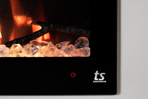 Image of Touchstone Sideline Fury Smart Wall Mount Recessed Electric Fireplace 