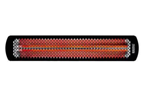 Image of Bromic Tungsten Smart-Heat 6000 Watt 277V Infrared Electric Patio Heater Black | Tungsten 56 in Electric Radiant Heater | BH0420043 
