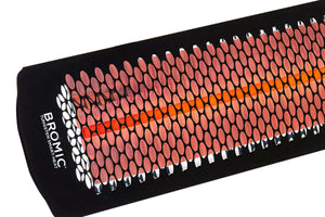 Bromic Tungsten Smart-Heat 6000 Watt Radiant Infrared Outdoor Electric Heater | Black | 208V