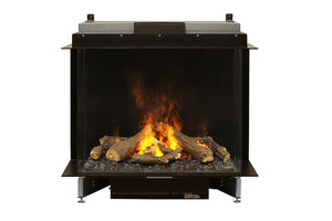 Faber E-Matrix 35'' Water Vapor 3-Sided Built-In Electric Fireplace
