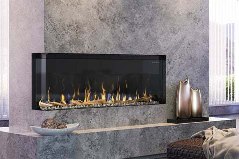Image of Dimplex Ignite XL Bold 50-In Smart Built-In Linear Electric Fireplace - 3-Sided Multi-Sided Electric Fireplace - XLF5017-XD