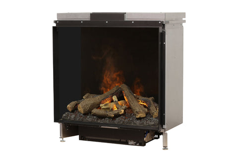 Image of Faber E-Matrix 35 -inch Water Vapor Built-In Electric Fireplace Firebox | FEF3226L1 | Water Myst Fireplace | Electric Fireplaces Depot