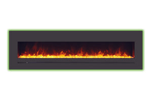 Sierra Flame 78-inch Mount / Recessed Electric Fireplace