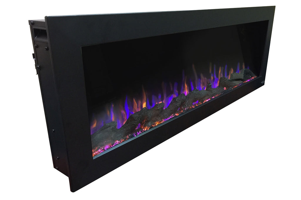 Touchstone Sideline 50 inch Outdoor Buit-in Electric Fireplace - 80017 - Electric Fireplaces Depot