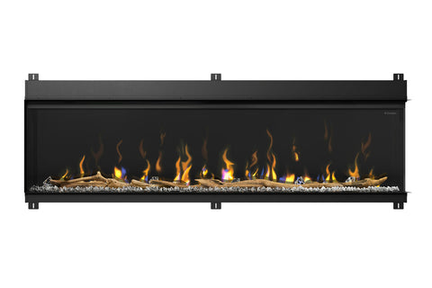 Image of Dimplex Ignite XL Bold 74-In Smart Built-In Linear Electric Fireplace - 3-Sided Multi-Sided Electric Fireplace - XLF7417-XD