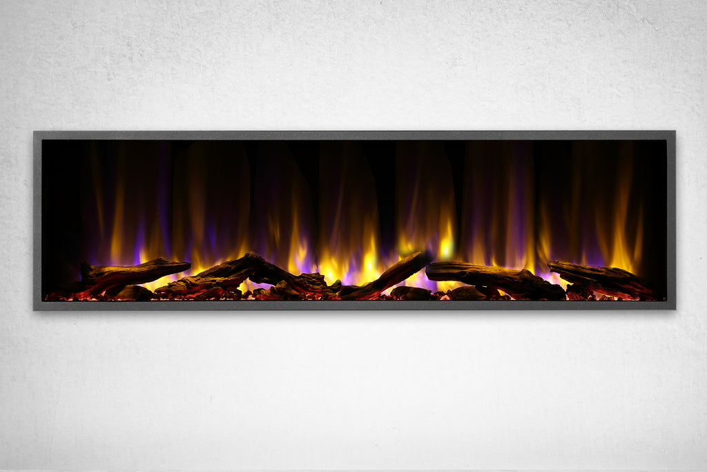 Dynasty Harmony 57 Inch Built In Linear Wall Mount Electric Fireplace | DY-BEF57 | Dynasty Fireplaces | Electric Fireplaces Depot