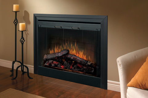 Image of Dimplex 33 inch Deluxe Electric Fireplace Insert - Firebox - Heater - BF33DXP - Electric Fireplaces Depot