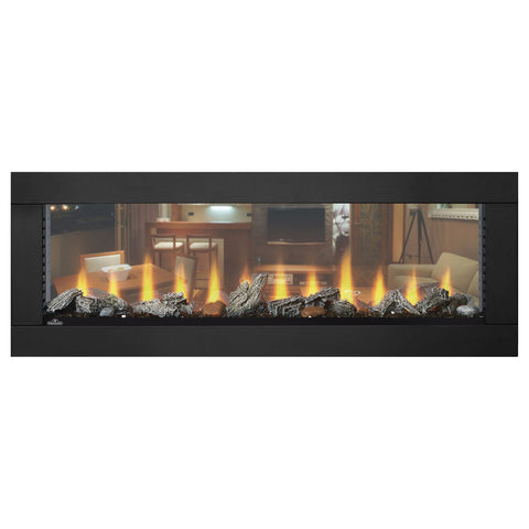 Image of Napoleon Clearion Elite 60 inch See Through Built in Electric Fireplace | SeeThru Insert | Heater | NEFBD60HE | Electric Fireplaces Depot