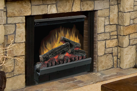 Image of Dimplex 23 Inch Standard Electric Fireplace Insert - Log Insert - Heater - DFI23096A - Electric Fireplaces Depot