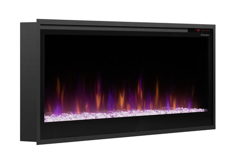 Image of Dimplex Multi-Fire Slim 50 Inch Recessed Wall Mount Linear Smart Electric Fireplace Insert - PLF5014-XS 