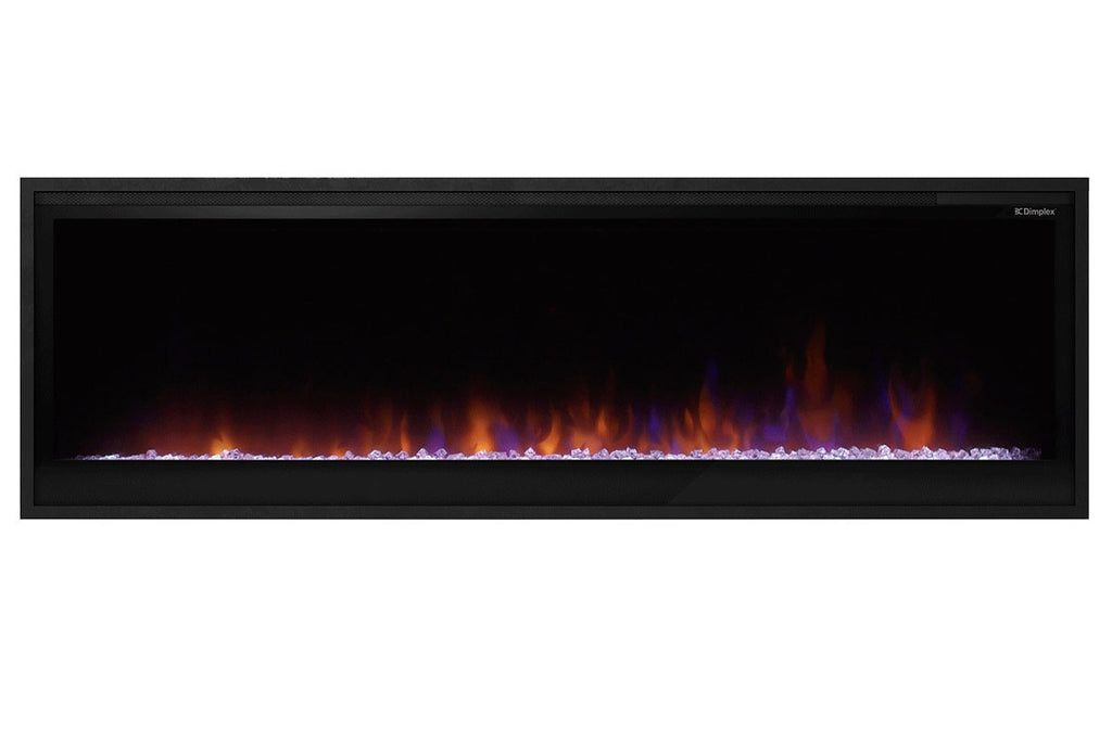 Dimplex Multi-Fire Slim 60 Inch Recessed Wall Mount Linear Smart Electric Fireplace Insert - PLF6014-XS