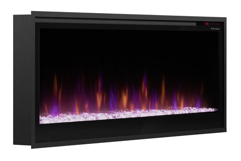 Image of Dimplex Multi-Fire Slim 60 Inch Recessed Wall Mount Linear Smart Electric Fireplace Insert - PLF6014-XS