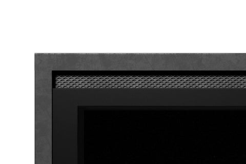 Image of Dimplex Multi-Fire Slim 42 Inch Recessed Wall Mount Linear Smart Electric Fireplace Insert - PLF4214-XS - Corner