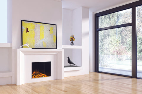 Image of Electric Modern EvonicFires 32 Inch Built-In Electric Fireplace | Electric Firebox | E32 H | Electric Fireplaces Depot