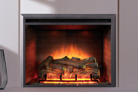 Image of Dynasty Forte 35 Inch Built-In Electric Fireplace Insert | Electric Firebox | DY-EF45 | Dynasty Fireplaces | Electric Fireplaces Depot